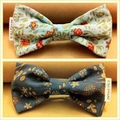 Image of Floral Blue Bows