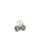 Image of silver cod dentary earrings (E11sil)