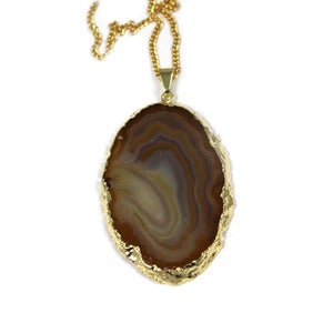 Image of WOODLAND Agate Pendant