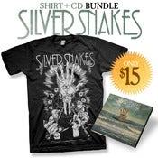 Image of Silver Snakes - Pictures Of A Floating World CD + T-Shirt Bundle