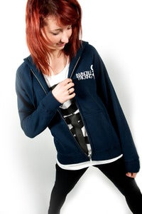 Image of Navy Zip Hoodie