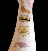 Image of temporary tattoos