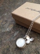 Image of Delicate flower and Dress Pendant