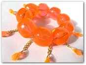 Image of Neon "Wilma" bracelet Orange