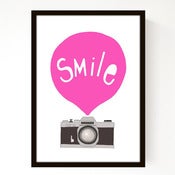 Image of A3 Smile - Pink