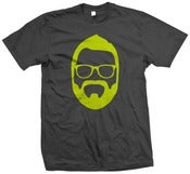 Image of Rutledge Silhouette (Lime green on grey)