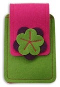 Image of Pink green violet M