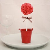 Image of 'Blush' Cake Pop Topiary Wedding Favour