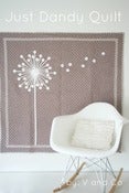 Image of justdandy baby quilt -PAPER PATTERN by V and Co.
