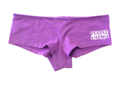 Image of Purple "Purple Hash" Booty Shorts