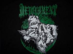 Image of DEVOURMENT TEXAS T SHIRT (IN STOCK)