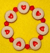 Image of Dollies Mini Jammy Dodger Bracelet