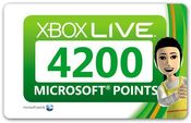 Image of TARJETA CODIGO -- 4200 MS PUNTOS