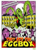 Image of 'They Ate The Eggbox' - Open Edition Art print (A3 approx)