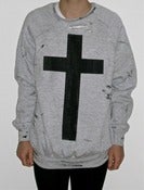 Image of MEDIUM SWEATSHIRT "SIMPLE CROSS"