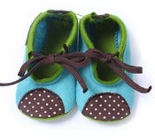 Image of B blue green brown