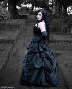 Image of Elegant Belle Victorian Steampunk Bustle Skirt