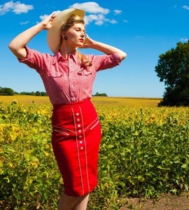 Image of Western Wiggle Skirt