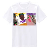 Image of SPAGHETTO X CBG "Smokin' On Purp" (White)