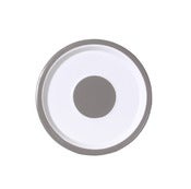 Image of Small Plate pearl grey