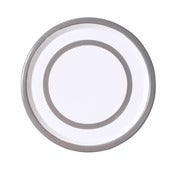Image of Medium Plate pearl grey