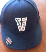 Image of Vanderbilt Official On Field USA Fitted Hat 7 1/8 Grey bottom
