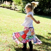 Image of One Of A Kind Patchwork Twirl