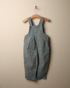 Image of SALE c. 1980s checked dungarees