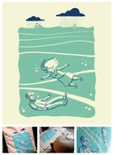 Image of Underwater couple tote bag
