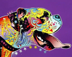 Image of Happy Boxer PRINT