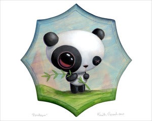 Image of "Pandasm" giclee print