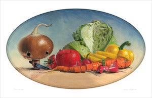 Image of "Slice And Dice" giclee print