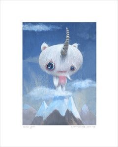 Image of "Uni Yeti" giclee print 