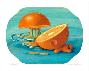 Image of "Citruside" giclee print