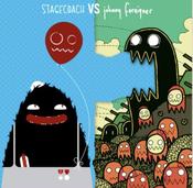 Image of Stagecoach/Johnny Foreigner – ‘Big love in’ 7” single