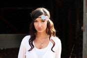 Image of Rosette Headband: Two Colors