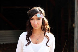 Image of Rosette Headband: Two Colors