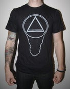 Image of "Illuminated" Graphic Tee - Black