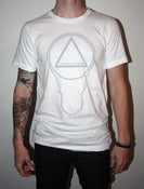 Image of "Illuminated" Graphic Tee - White