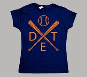 Image of Women's Detroit Baseball T-Shirt