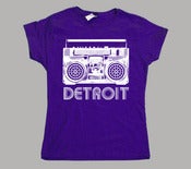 Image of Women's Detroit Boombox T-Shirt