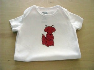 Image of Fantastic Baby Fox, One Piece Bodysuit, Short Sleeve, Baby, Nursery