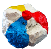 Image of moon rock beach ball