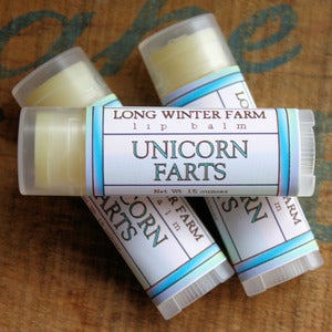 Image of Unicorn Farts Lip Balm - One Tube