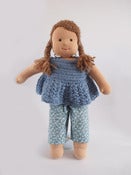 Image of Detailed Formed Doll - Waldorf/Steiner