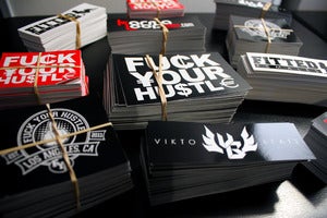 Image of FUCK YOUR HUSTLE STICKER PACK
