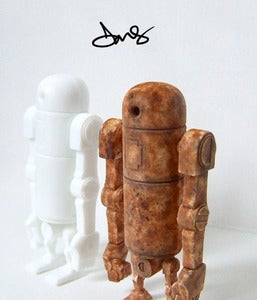 Image of One off Custom ThreeA Toys Mini Bertie. Sold.