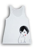Image of Ethical fair wear Geisha girl tunic vest top 