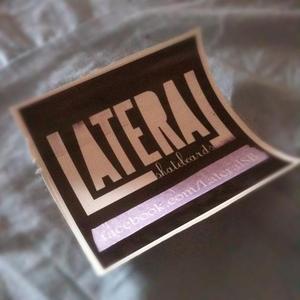 Image of Lateral black sticker!