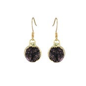 Image of Jamie Earrings-Navy